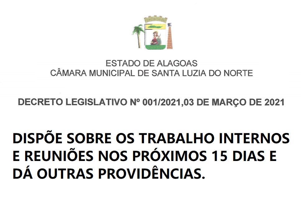 DECRETO LEGISLATIVO  2021/001