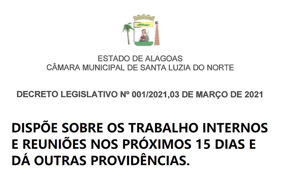 DECRETO LEGISLATIVO  2021/001