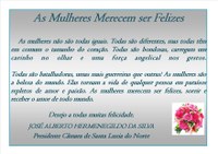 DIA INTERNACIONAL DA MULHER