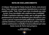 NOTA DE ESCLARECIMENTO