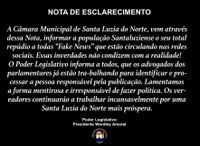 NOTA DE ESCLARECIMENTO