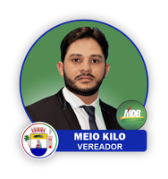 Vereador Meio Kilo (MDB), revela que não será candidato a vereador no próximo pleito eleitoral.
